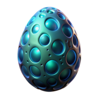 glorious distinctive Alien egg with bioluminescent patterns, NO BACKGROUND with Transparent Background. png