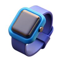 glorious organic Smartwatch with fitness tracker display NO BACKGROUND with Transparent Background. gallery standard png