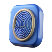 enchanting signature Fingerprint scanner NO BACKGROUND with Transparent Background. png