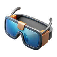exquisite baroque Smart glasses with augmented reality display NO BACKGROUND with Transparent Background. premium png