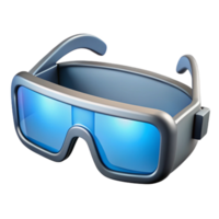 hypnotic artistic Smart glasses with augmented reality display NO BACKGROUND with Transparent Background. 8K png