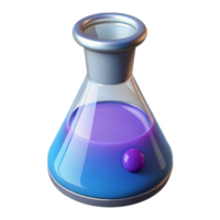 immaculate unparalleled Laboratory beaker with liquid NO BACKGROUND with Transparent Background. png