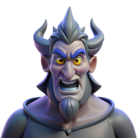 enchanting urban Hades, God of the Underworld, stern expression, NO BACKGROUND with Transparent Background. masterfully captured png