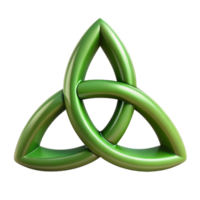 energetic fascinating Triquetra, Celtic symbol, NO BACKGROUND with Transparent Background. original png