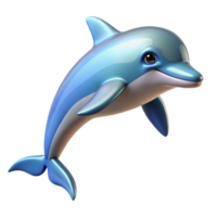 exceptional abstract Dolphin jumping no water NO BACKGROUND with Transparent Background. 8K png