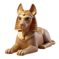 fascinating renaissance Sphinx, enigmatic creature, riddle, NO BACKGROUND with Transparent Background. sharp png