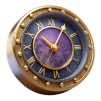 extraordinary rustic Clock Face with Roman Numerals Isolated high quality png