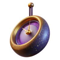 wonderful abstract Clock Pendulum Swinging Side View Isolated Element original png