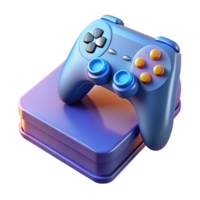 enchanting renaissance Gaming console with controller NO BACKGROUND with Transparent Background. elite png