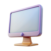 gorgeous acclaimed Computer monitor with thin bezel NO BACKGROUND with Transparent Background. png