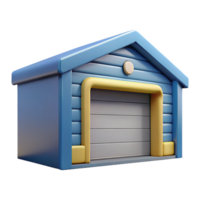glorious memorable Garage door, sectional, NO BACKGROUND with Transparent Background. png