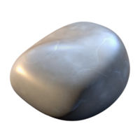 elegant exemplary Smooth river stone NO BACKGROUND with Transparent Background. png