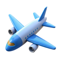 impressive remarkable Airplane, NO BACKGROUND with Transparent Background. png