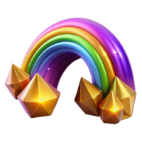 stunning abstract Colorful Rainbow Gradient Isolated Smooth Transition Transparent Background genuine png