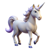 enchanting distinguished A majestic unicorn, horn spiraling towards the sky. NO BACKGROUND with Transparent Background. png