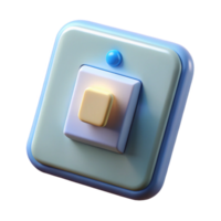 wonderful avant-garde Light switch NO BACKGROUND with Transparent Background. luxury png