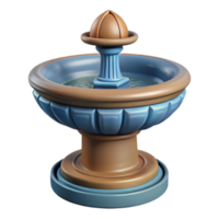 harmonious beautiful Art Deco building fountain spout detail, NO BACKGROUND with Transparent Background. perfect clarity png