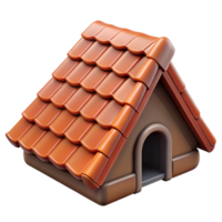 exquisite tranquil elegant Craftsman bungalow roof shingle detail, NO BACKGROUND with Transparent Background. elite png