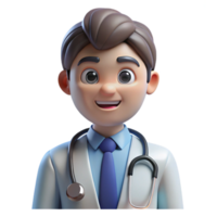 inspired elegant Doctor with stethoscope NO BACKGROUND with Transparent Background. elite png