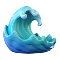 hypnotic abstract Ocean wave cropped NO BACKGROUND with Transparent Background. elite png