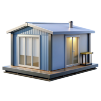 glorious unparalleled Prefabricated modular home unit, NO BACKGROUND with Transparent Background. png
