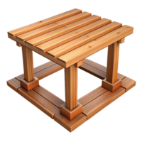 impressive distinctive Wooden floor joist, NO BACKGROUND with Transparent Background. png