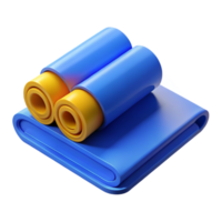 extraordinary classic Blueprints rolled up, NO BACKGROUND with Transparent Background. luxury png