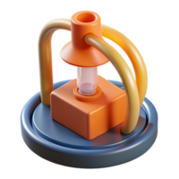 fascinating urban 3D printer nozzle extruding filament plastic NO BACKGROUND with Transparent Background. flawless png