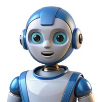 extraordinary romantic gothic Robot humanoid artificial intelligence assistant NO BACKGROUND with Transparent Background. studio quality png