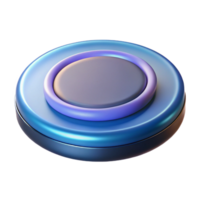 enchanting minimalist Wireless charging pad smartphone charging technology NO BACKGROUND with Transparent Background. authentic png