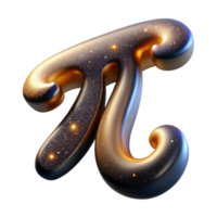 stunning abstract Cream Script Font Pi Symbol Isolated authentic png