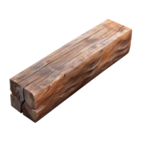 ethereal elegant Wooden beam, weathered, NO BACKGROUND with Transparent Background. elite png