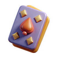 extraordinary timeless A single, stylized playing card, depicting a fantastical creature. NO BACKGROUND with Transparent Background. png