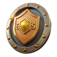 iconic vintage Aegis, shield of Athena NO BACKGROUND with Transparent Background. genuine png