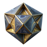 elegant creative D Cube Tessellation Isolated Modern Style Sharp Angles png