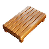 ethereal captivating Wooden floorboard, NO BACKGROUND with Transparent Background. 8K png
