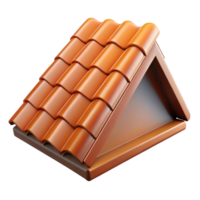 fascinating dramatic artistic Roof shingle, NO BACKGROUND with Transparent Background. expertly shot png