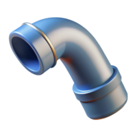 elegant distinctive Downspout elbow, NO BACKGROUND with Transparent Background. png