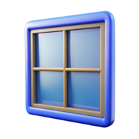 exquisite reflective minimalist Window screen, NO BACKGROUND with Transparent Background. top-tier png