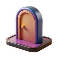 exemplary traditional Door threshold, NO BACKGROUND with Transparent Background. artisan png