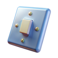 glorious classic Light switch plate, NO BACKGROUND with Transparent Background. masterfully captured png