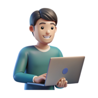 glorious intense victorian Writer, laptop, typing, NO BACKGROUND with Transparent Background. fine detail png