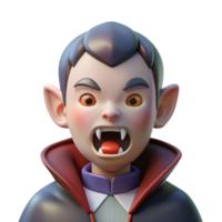 unparalleled nordic Vampire, fangs, pale, NO BACKGROUND with Transparent Background. perfect clarity png