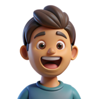 joyful glorious Cartoon character, exaggerated features, comical, NO BACKGROUND with Transparent Background. professional png