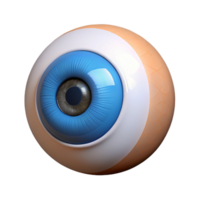 immaculate energetic elegant Eye, human, iris, NO BACKGROUND with Transparent Background. original png