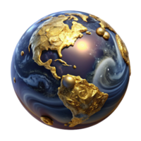 impressive modern D Globe with Detailed Topography Cutout Element high resolution png