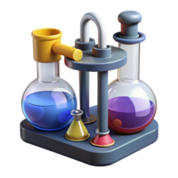 harmonious mesmerizing Biotechnology research equipment NO BACKGROUND with Transparent Background. 4K png