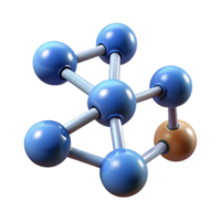 majestic standout Chemical engineering molecule NO BACKGROUND with Transparent Background. png