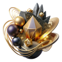 extraordinary abstract Dynamic Abstract Composition with Motion Lines Isolated exclusive png