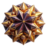 elegant classic Dynamic Kaleidoscope Motion Isolated Element detailed png